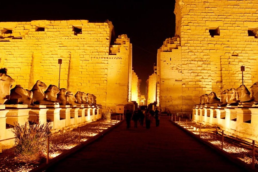 Exciting Sound & Light Show at Karnak Temple